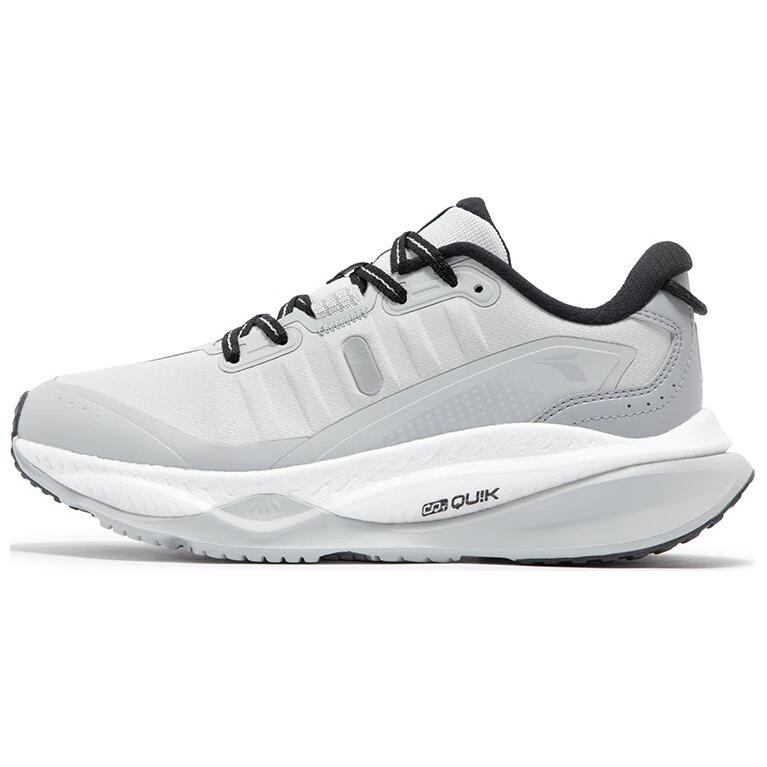 361° Fiery 4 Comfortable And Trendy Mesh Slip Resistant Abrasion Resistant Low top Casual Running Shoes Women’s Gray