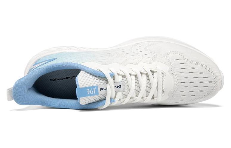 361° Comfortable Cushioning Low top Running Shoes Men’s White Blue