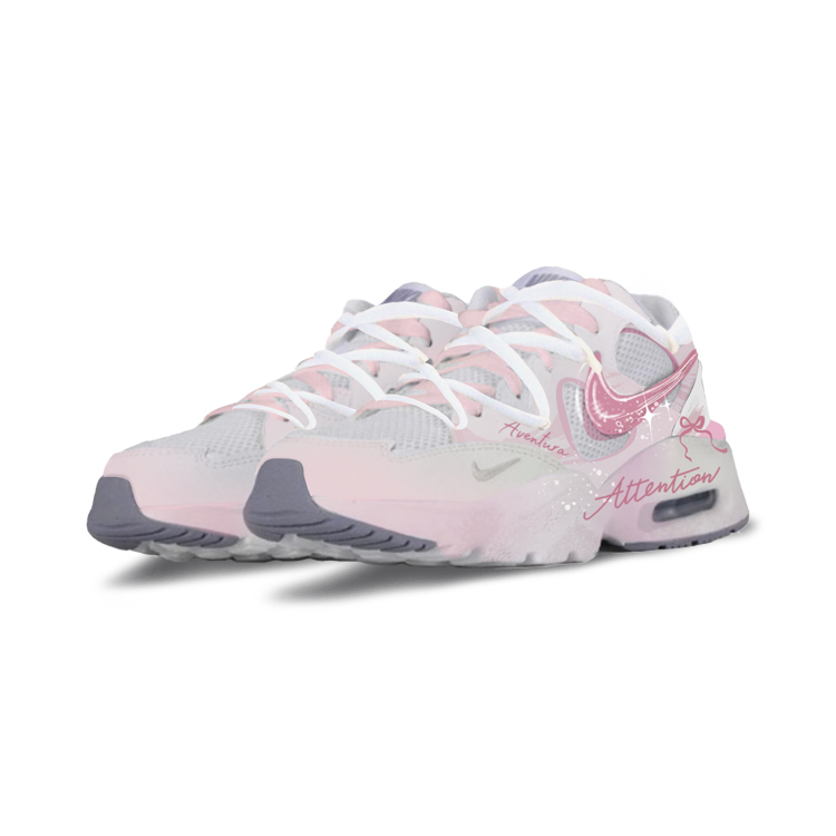 Nike Air Max Fusion Slip Resistant Slip Resistant Low top Running Shoes Women’s Pink