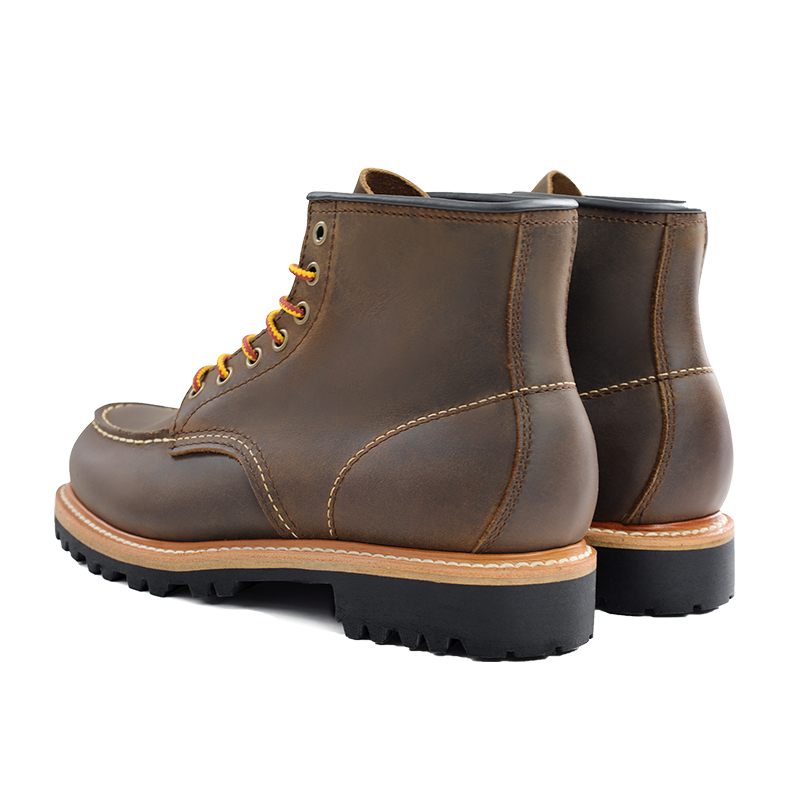 ROCKEY BAND Cushioning Abrasion Resistant Breathable Height Increasing Mid top Outdoor Shoes Men’s Dark Brown