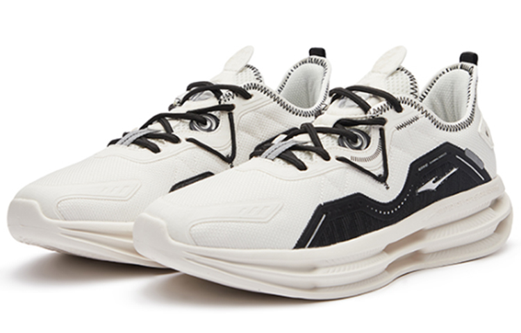 Erke Textile, Synthetic Leather Cushioning Slip Resistant Abrasion Resistant Breathable Low top Casual Running Shoes