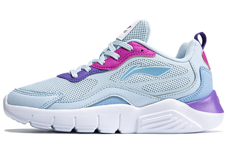 Li Ning Trendy Textile, Synthetic Leather Cushioning Abrasion Resistant Slip Resistant Breathable Lightweight Low top