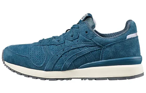 Onitsuka Tiger Ally Comfortable Abrasion Resistant Low top Running Shoes Unisex Blue