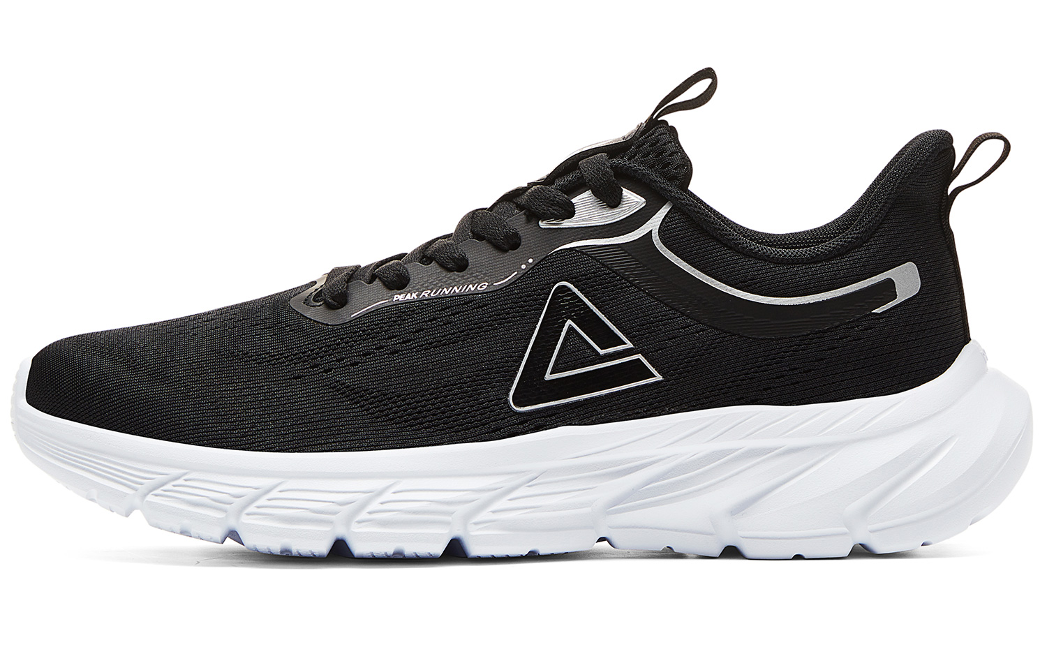 PEAK Cushioning, Wear Resistant Low top Running Shoes Women’s Black Baymax