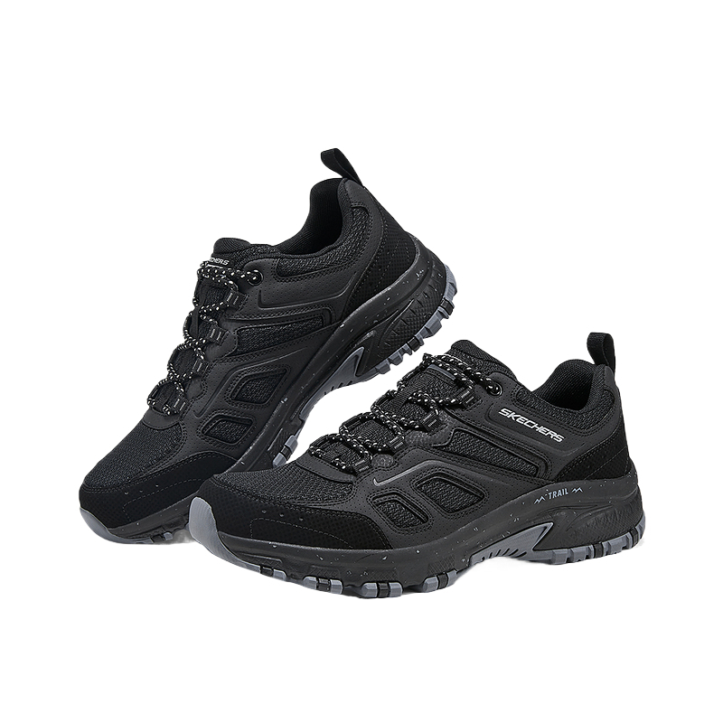 Skechers OUTDOOR MENS Low top Outdoor Shoes Men’s All Black