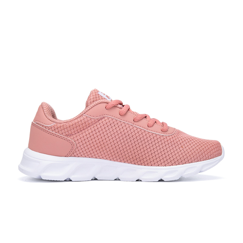 361° Cushioning Abrasion Resistant Cushioning, Wear Resistant Low top Casual Running Shoes Women’s Pink White