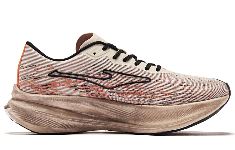 Erke Zhijing 1.0 Full Length Carbon Plate Cushioning Slip Resistant Abrasion Resistant Breathable