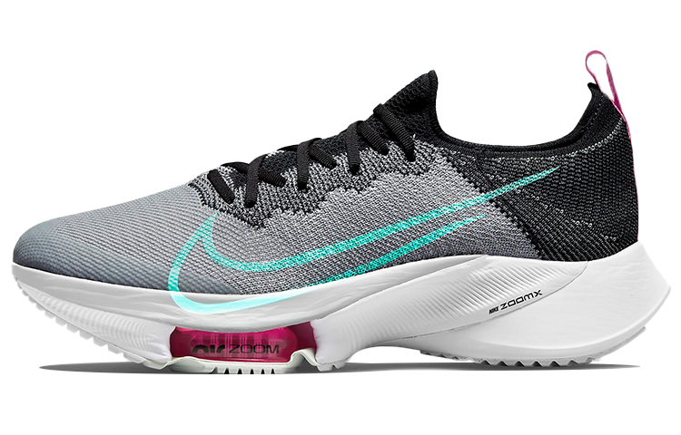 Nike Air Zoom Tempo Next% Comfortable and Wear-Resistant Low-top Air Cushion Running Shoes Men's Gray Black