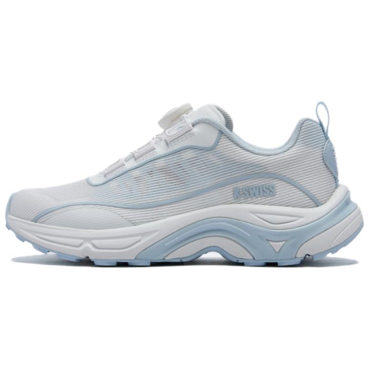 K·SWISS Textile, TPU Low top Running Shoes Women’s White Blue