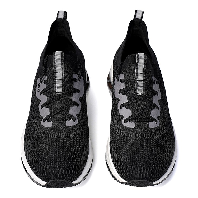 VOIT Running Shoes Unisex Low Top Black White