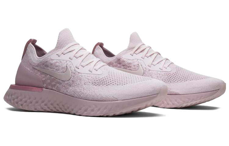 Кроссовки Nike Epic React Flyknit 1 (розовые) — 淡粉 — фото 3