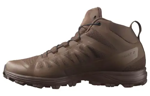 SALOMON Speed Assault 2 Comfortable Cushioning Mid top Outdoor Shoes Unisex Brown