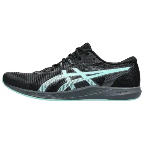 ASICS HYPER RACER Abrasion Resistant Low top Training Long Distance Running Shoes Men's Black