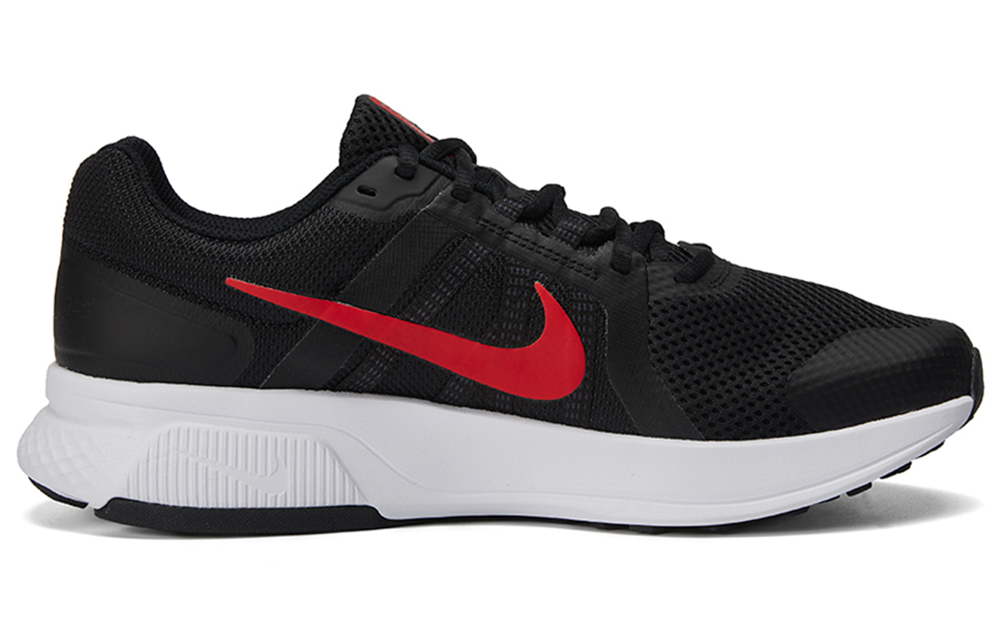 Кроссовки Nike Run Swift 2 (черно-красные) — 黑/大学红/白 — фото 2