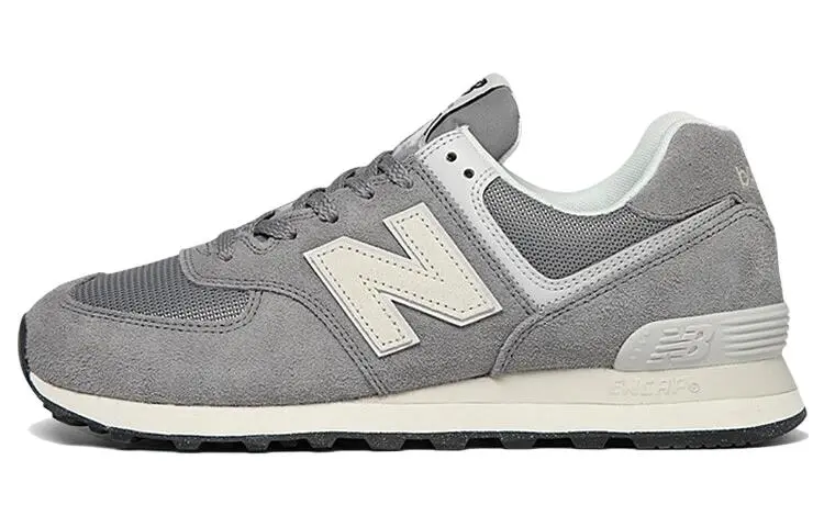 New Balance NB 574 Abrasion Resistant Breathable Low top Running Shoes Unisex Gray