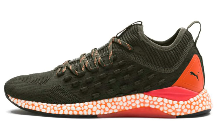 PUMA Hybrid Runner Running Shoes Men's Low Top Army Green
