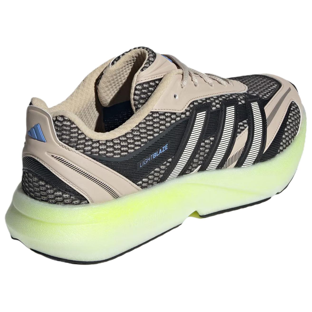 Adidas LIGHTBLAZE Abrasion Resistant Abrasion Resistant Low top Running Shoes Men’s Black Brown