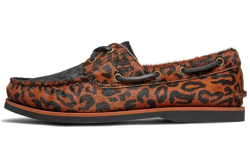 Timberland Classic Boat 2 Eye Wacko Maria Brown Leopard