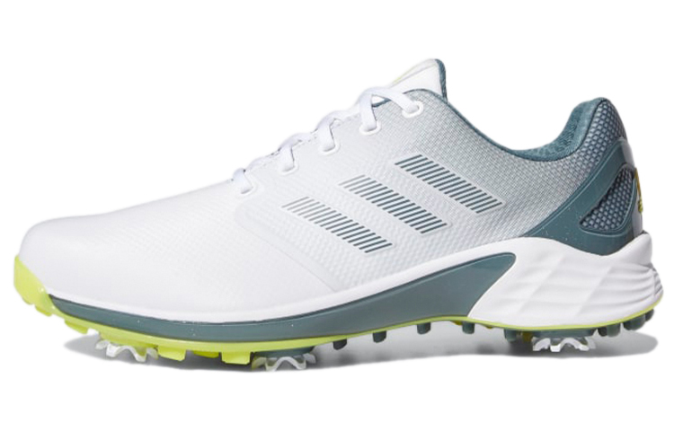 Adidas ZG21 Wide low top running shoes men's white blue