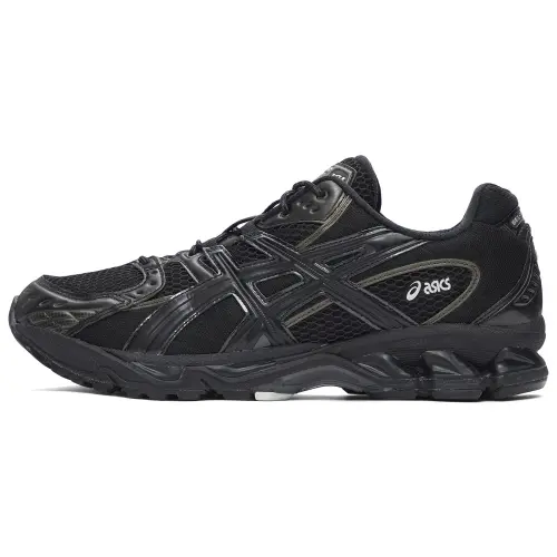 ASICS GEL Nimbus 10.1 Cushioning Abrasion Resistant Low top Running Shoes Unisex Black Gray