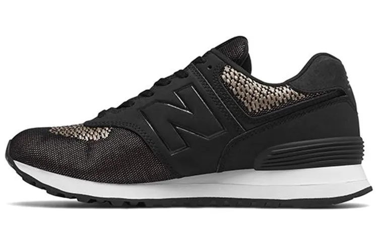 New Balance 574 Series Gold 'Black Gold' Women's