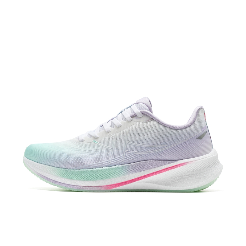 XTEP 360X 2.0 LITE Running Shoes Women’s Low Top Classic White/Gardenia Purple/Tranquil Blue