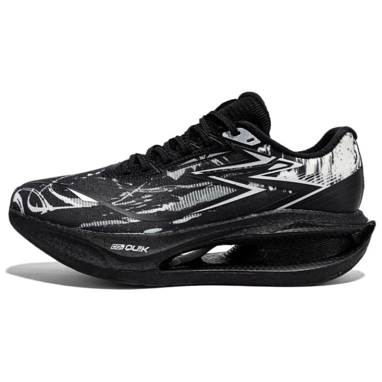 361° Style Abrasion Resistant Slip Resistant Low top Casual Running Shoes Men’s Black White