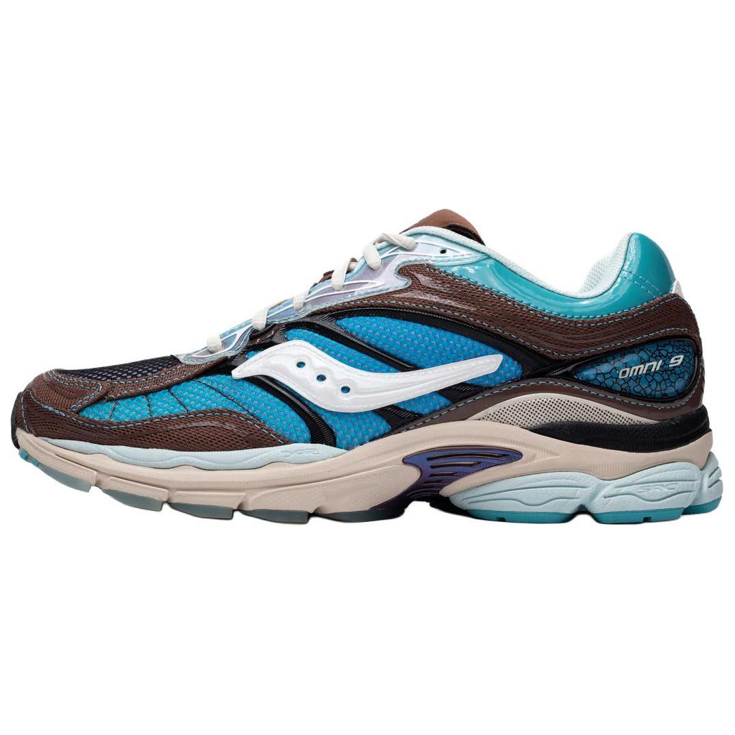 Saucony ProGrid Omni 9 Footpatrol Blue Brown