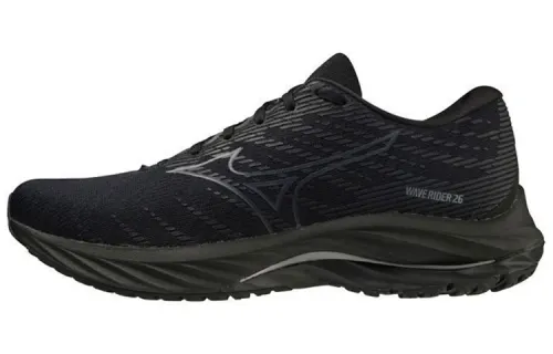 Wave Rider Mizuno 26 Super Wide 'Black Dark Grey'