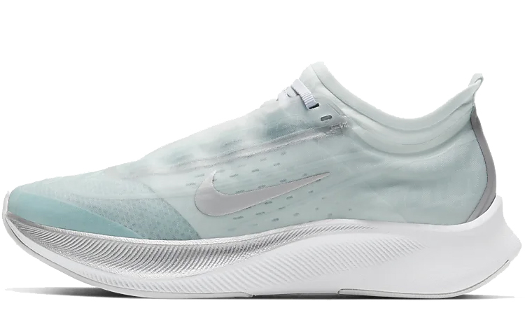 Nike Zoom Fly 3 sports versatile non-slip lightweight low-top running shoes for women mint green