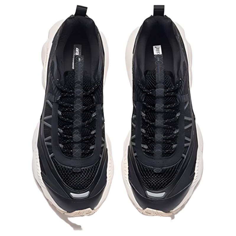 Anta Cushioning, Wear Resistant Low top Running Shoes Men’s Black Gray