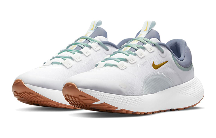 Женские кроссовки Nike React Escape Run 1 (бело-синие) — Серыйбелыйсиний — фото 3