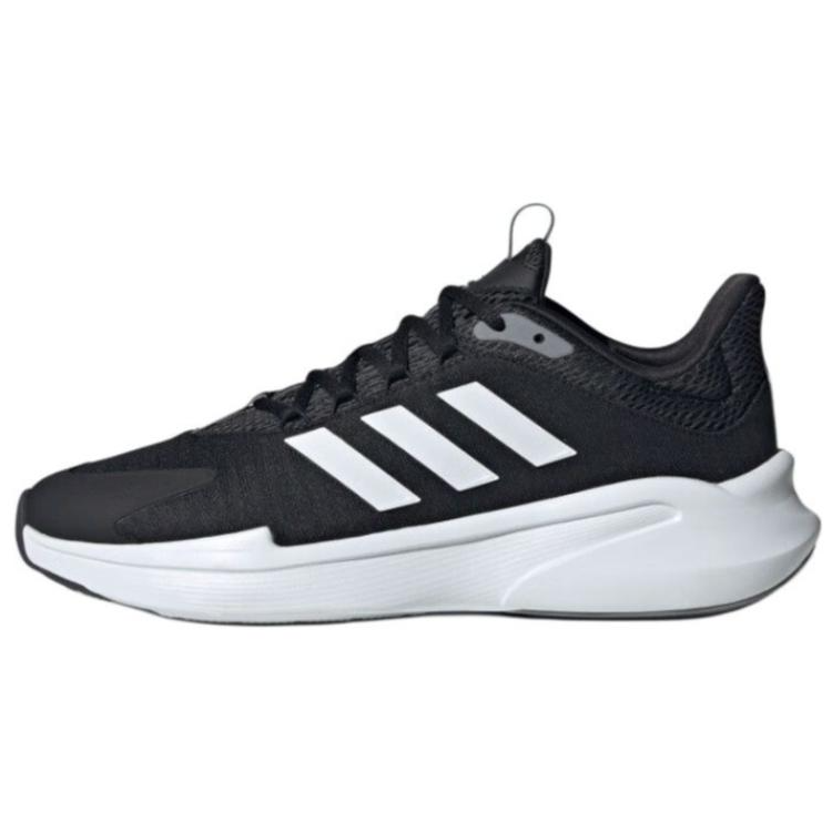 Adidas Alphaedge+ PU, Textile Low top Running Shoes Men’s Black