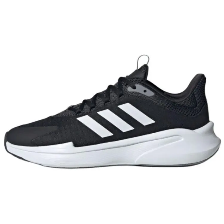 Adidas Alphaedge+ PU, Textile Low top Running Shoes Men's Black