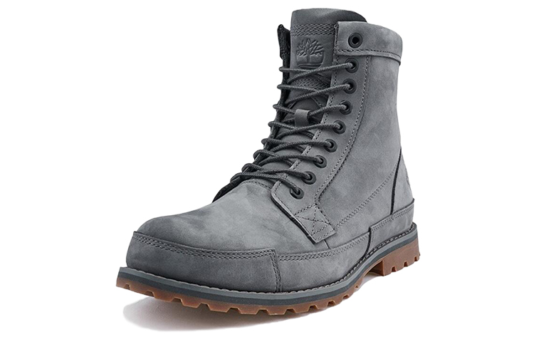 Timberland Earthkeepers Breathable Abrasion Resistant Breathable And Wear resistant Short Outdoor Boots Men's Gray
