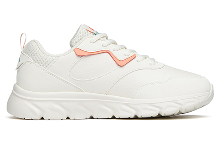 Anta Running Collection Versatile Low top Casual Sprint Running Shoes Women’s White Pink
