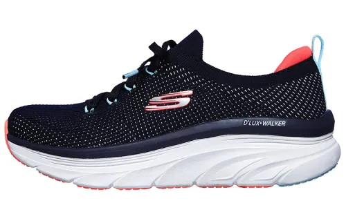Skechers D'lux Walker Refreshing Mood Fabric Low top Running Shoes Women's Blue
