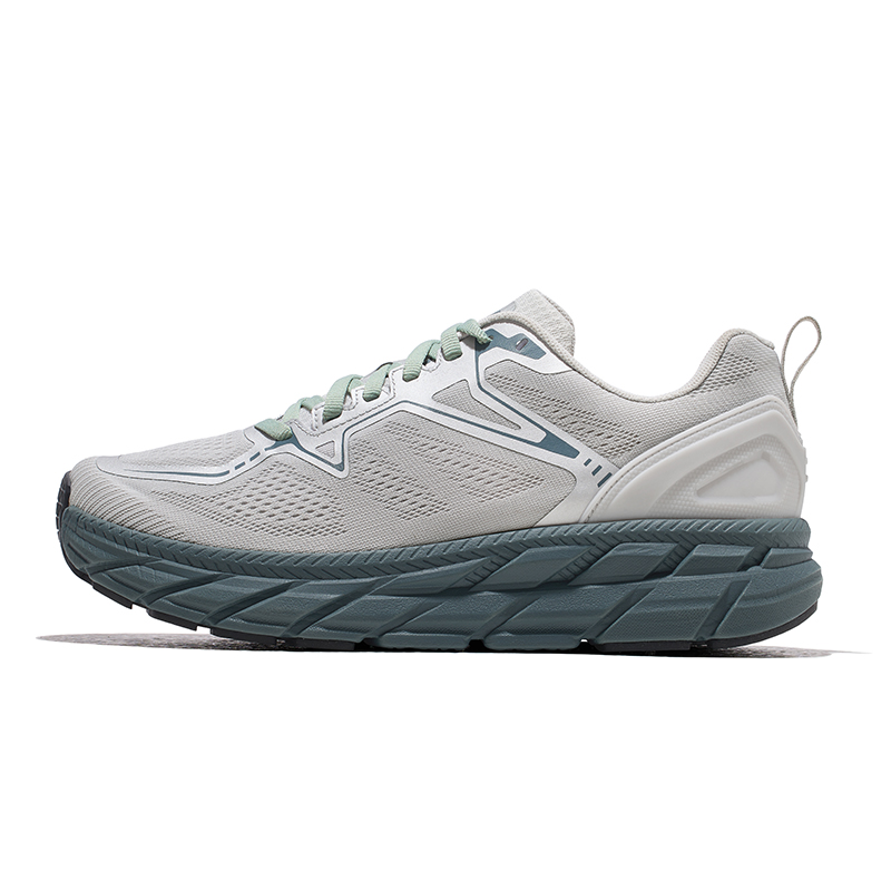 HOT POTATO Abrasion Resistant, Breathable, Lightweight Low top Casual Running Shoes Unisex Silver Gray