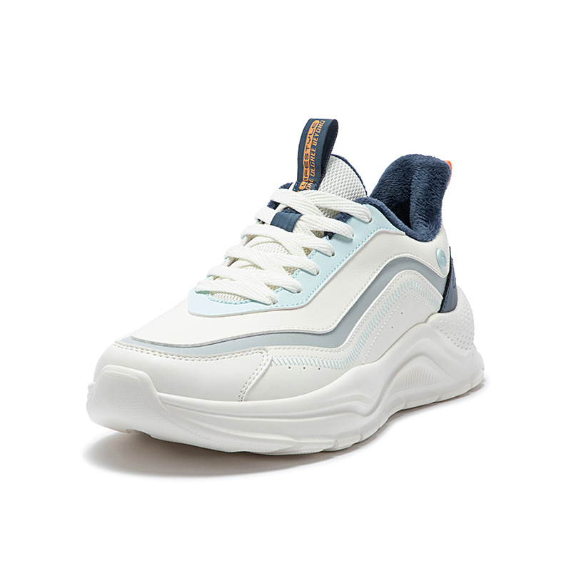 361° Cushioning Abrasion Resistant Cushioning, Wear Resistant Low top Running Shoes Men’s White Blue