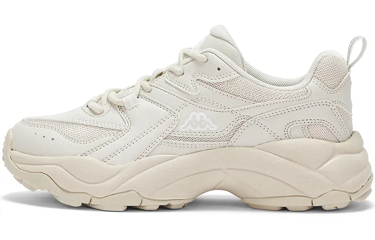 Kappa Textile, Synthetic Leather, TPU Cushioning Slip Resistant Abrasion Resistant Low top Chunky Sneakers Women's