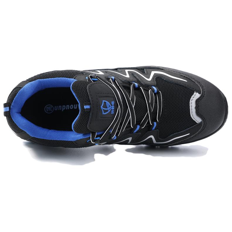 LANOUDUN Abrasion Resistant Impact Resistant Low top Outdoor Shoes Men’s Black