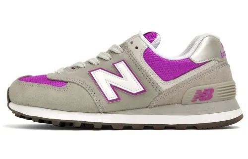New Balance NB 574 Low top Marathon Running Shoes Women's Gray Purple