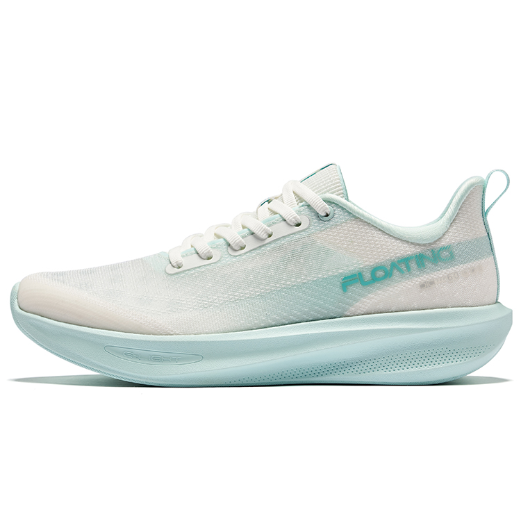 Erke Float On Water 6 Running Shoes Women’s Low Top Microcrystal White Cool Green