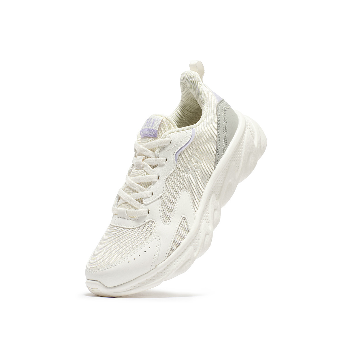 361° Wear resistant And Lightweight Low top Running Shoes Women’s White Purple