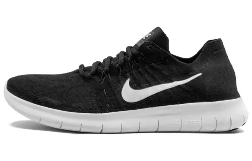 Nike Free Rn Flyknit 2017 Black/White Anthracite Women's
