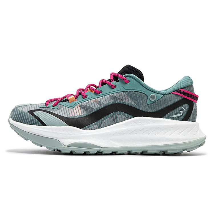 361° Cushioning, Wear Resistant Low top Running Shoes Men’s Cyan Black