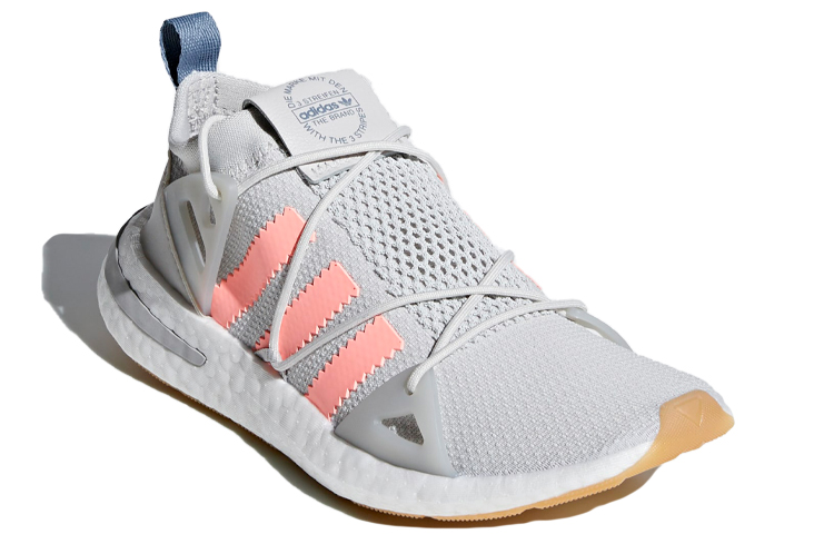 Женские кроссовки adidas originals Arkyn (серый / розовый) — фото 3
