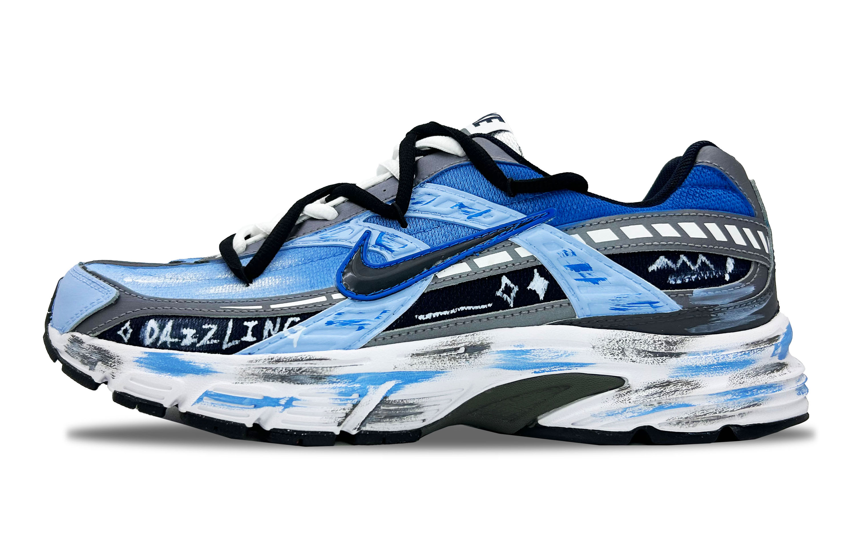Nike Initiator Slip Resistant Abrasion Resistant Slip Resistant Abrasion Resistant Low top Running Shoes Men’s
