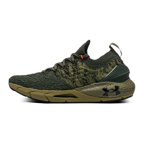 Under Armour HOVR Phantom 2 Comfortable Synthetic Leather, Textile Low top Running Shoes Unisex Baroque Green