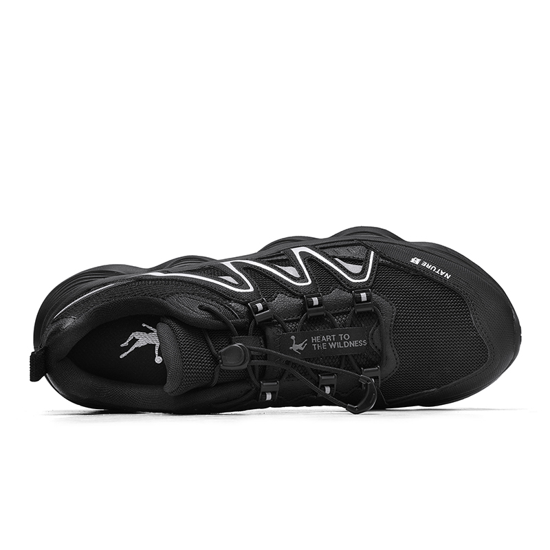 QIAODAN Textile, Artificial Leather Cushioning Slip Resistant Abrasion Resistant Low top Q SHOCK Technology Outsole